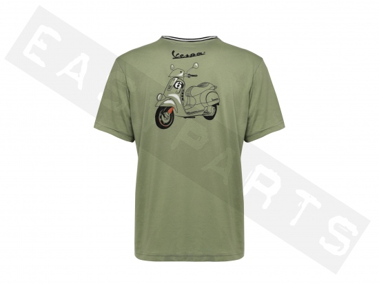 T-shirt VESPA 6 Giorni Verde (limited edition)